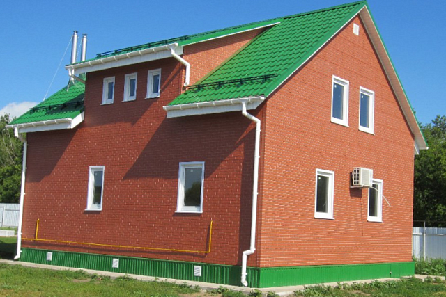 Фасадная панель Docke BERG Кирпичный